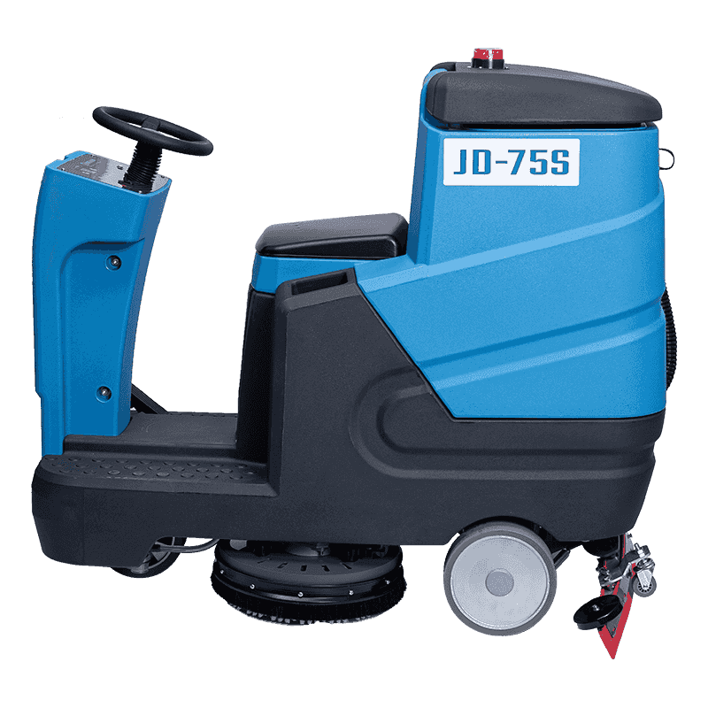 JD75S Medium-Sied ride-on dobbel børste gulvskrubber