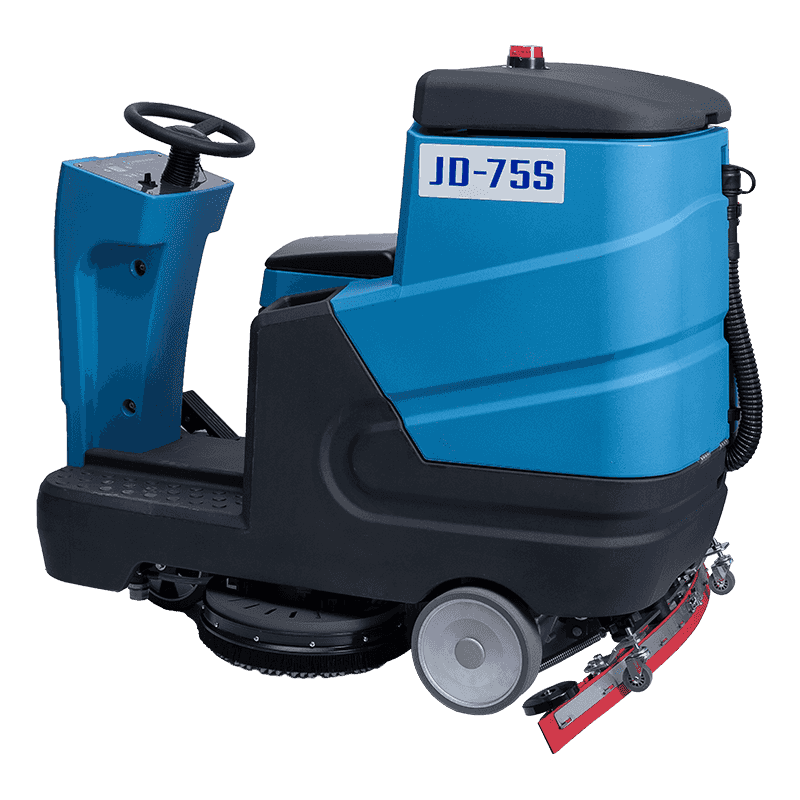 JD75S Medium-Sied ride-on dobbel børste gulvskrubber