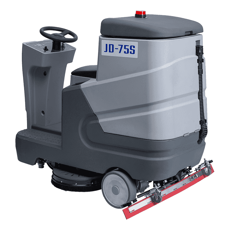 JD75S Medium-Sied ride-on dobbel børste gulvskrubber