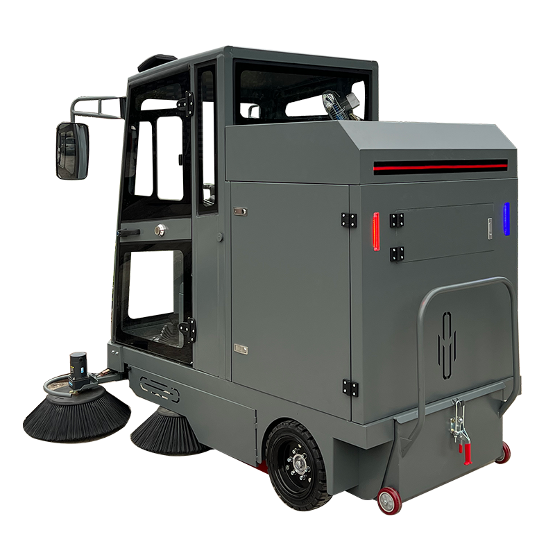 S20 Plast Spray Hus Bærbar Smart Lader Industriell rengjøring Ride-on Sweeper