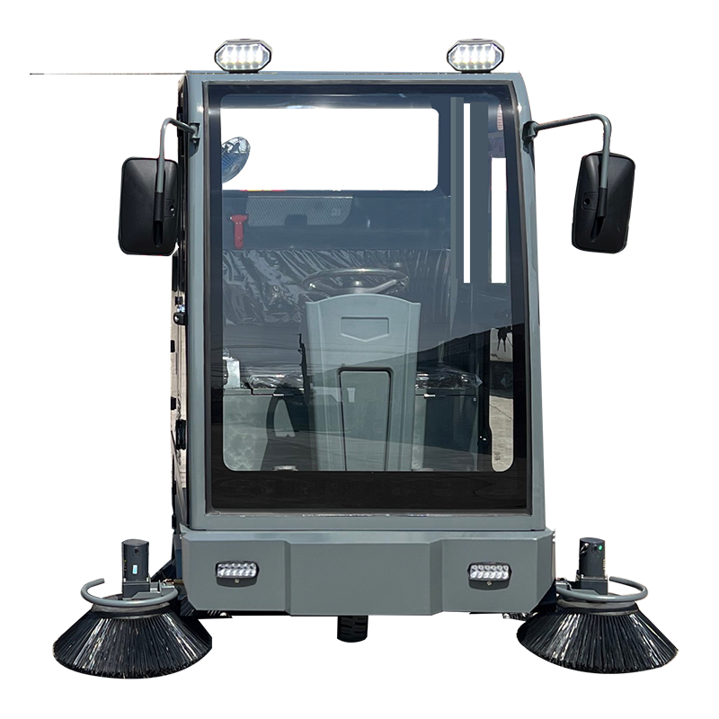 S20 Plast Spray Hus Bærbar Smart Lader Industriell rengjøring Ride-on Sweeper